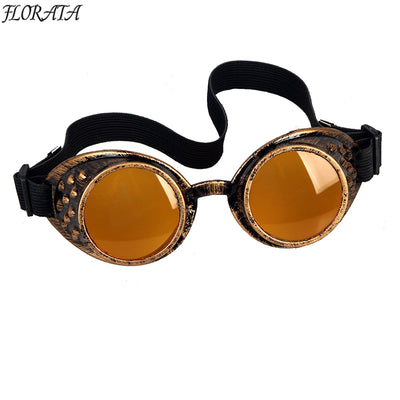 Sunglasses man Women Frame Lenses Unisex Gothic Vintage Style Steampunk Goggles Welding Gothic Glasses Cosplay NEW