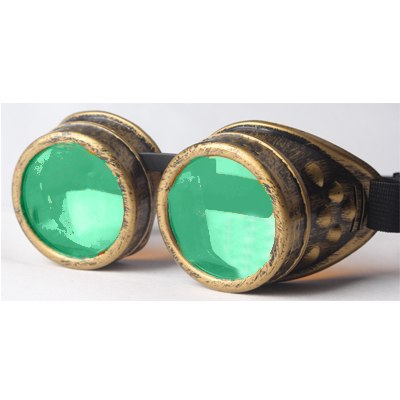 Steampunk Goggles Unisex Gothic Vintage Style Punk Gothic Glasses Cosplay bronze frame 7 colour lens NEW fashion